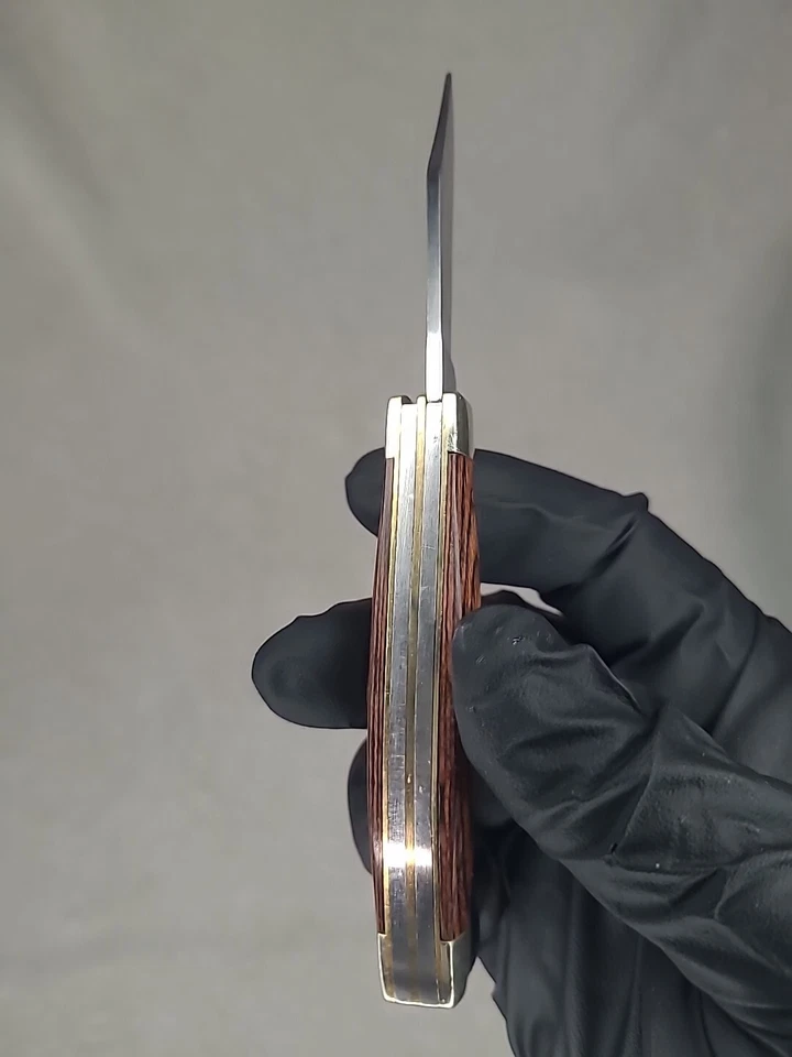 Navaja de bolsillo Ruko 2 hojas mango madera 0069 Foto 4 de 4