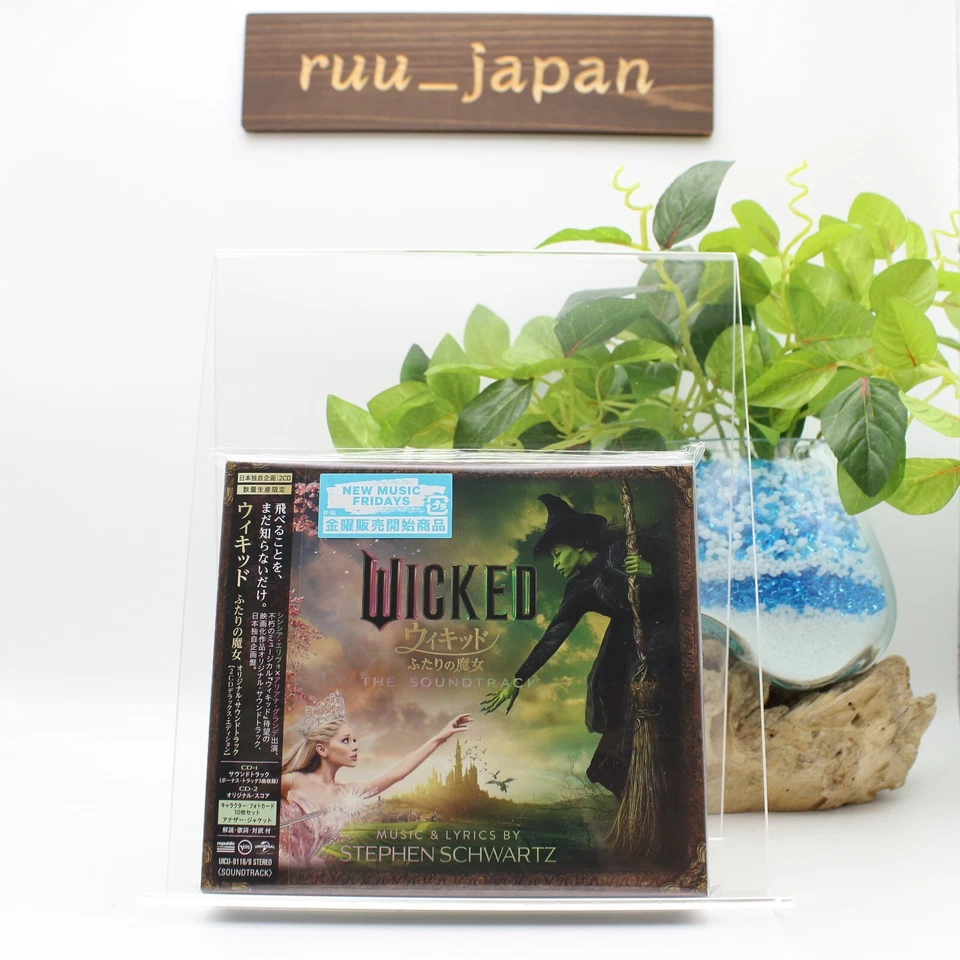 New Wicked Original Soundtrack 2CD Deluxe Edition Japan Bonus Tracks