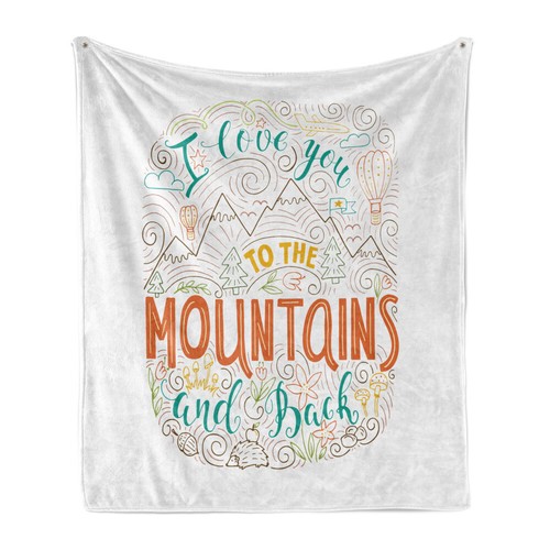 Saying Soft Flannel Fleece Throw Blanket Valentines Day Phrase eBay