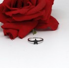 Sterling Silver Nwot Jtv Black Spinel Star Ring Size 9 1.7g Cat Rescue