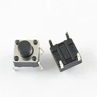 10Pcs Momentary Tactile Tact Push Button Switch 4 Pin DIP 6x6x6mm High 6mm