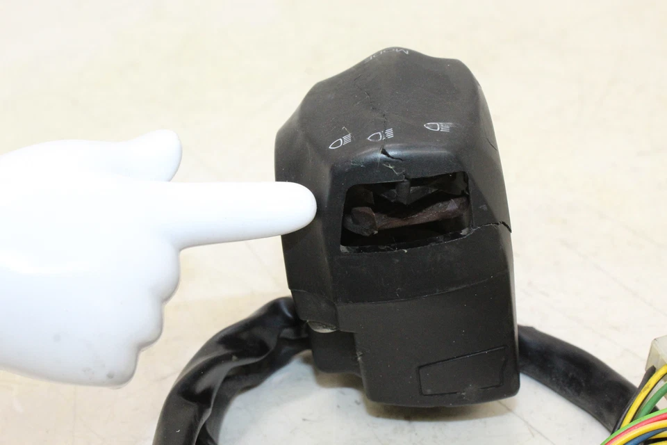 2015 Aprilia Shiver 750 Sl750 Left Clip On Handle Horn Signals Switch Switches - Image 4 of 4