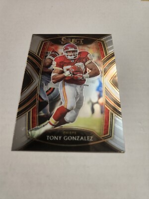 tony gonzalez 2020 PANINI  SELECT  #234 CLUB LEVEL  CHIEFS