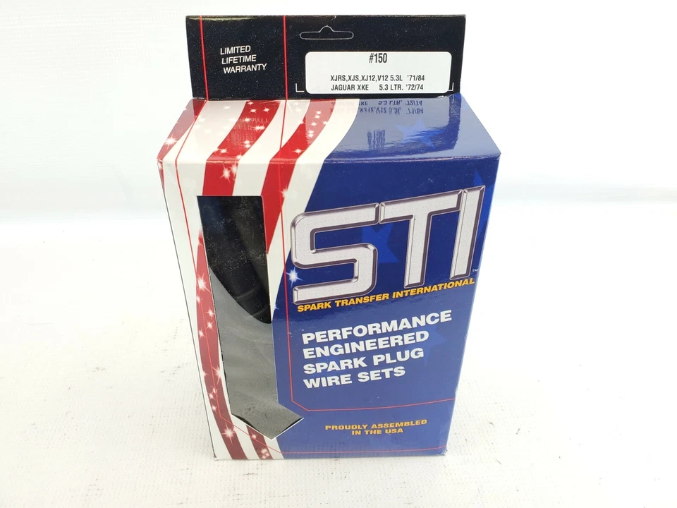 Juego de cables de bujía STI Jaguar V12 XJ12 XJS XJE 5,3 L 1971-1984 Foto 3 de 3