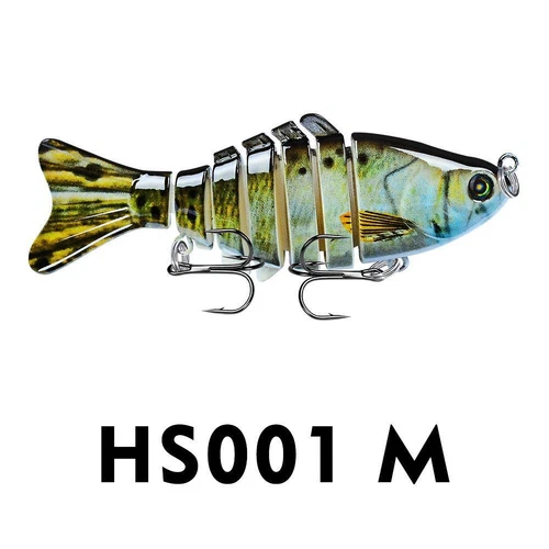 7 Segment Fishing Gear Bionic Swimming Bait Bass Tackle Fishing Gear Lure Tool - Bild 31 von 38