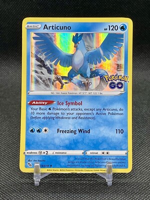 Pokémon TCG Articuno - Pokemon Go: 024/078 Holo Rare