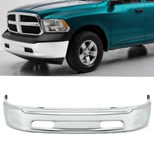 Front Bumper Face Bar For Dodge Ram 1500 2013 2014 2015 2016 2017 2018 Chrome