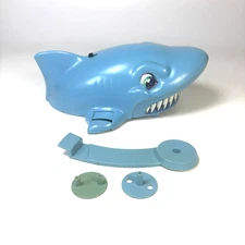 Vintage 1988 Milton Bradley SHARK ATTACK Board Game - SHARK + ARM PARTS - Works!