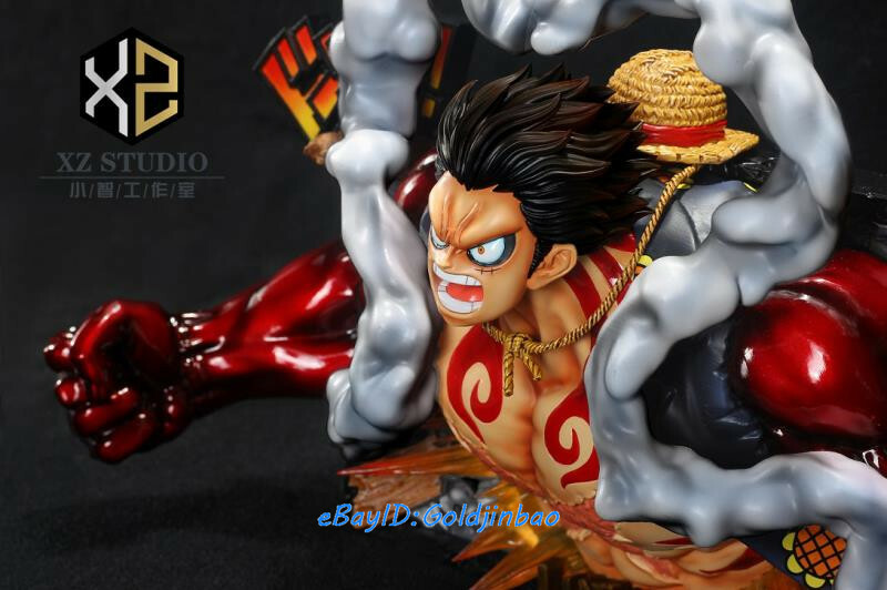 ruiReset Studioルフィギア4 One Piece Monkey D Luffy Gear fourth Statue In Stock XZ