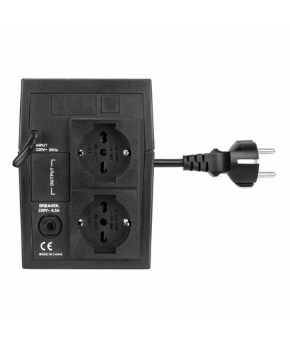 Unterbrechungsfreie Stromversorgung USV 800VA 440W AVR PC DVR Stabilisator Vultech - Bild 3 von 3