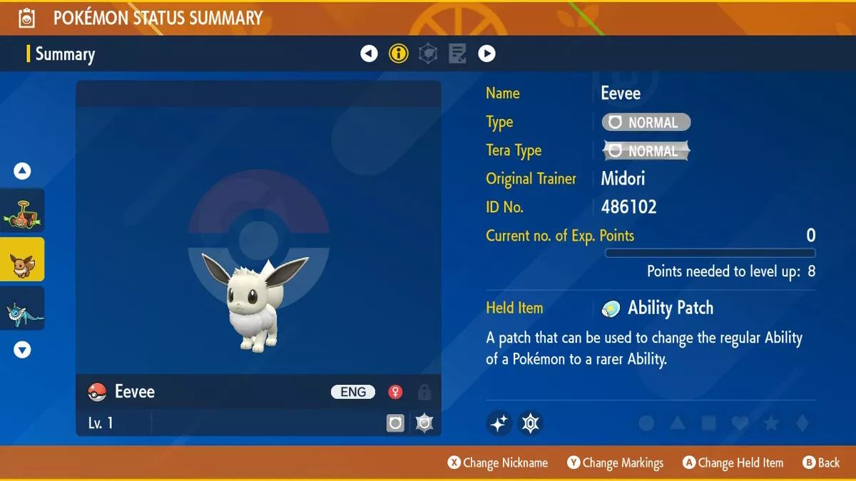 Eevee Evolutions • Competitive • 6IVs • Level 100 • Online Battle-ready