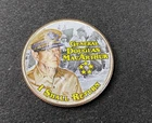 Colorized Kennedy Half Dollar General Douglas MacArthur Free Shipping