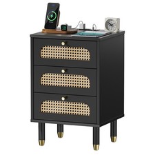 Bedside Tables Drawer Cabinet Cabinets Modern bedroom furniture 3 Drawers