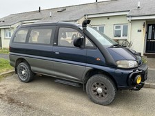 Mitsubishi Delica L400 2.8 TDi 1996  Blue Over Grey  Mot Until 18 Dec 26