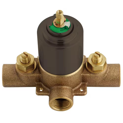 #ad #ad Pressure Balanced Tub and Shower Valve with Stops in Oil Rubbed Bronze $166.99