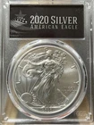 2020 $1 PCGS MS70 Silver Eagle First Day Of Issue