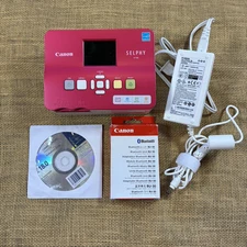 Canon Selphy CP780 Compact Photo Printer LCD Screen Pink Tested Working