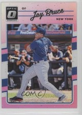 2017 Panini Donruss Optic Pink Prizm Jay Bruce #119 00jz