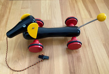 BRIO 30334 Large Dachshund Pull Along Toy Used Condition