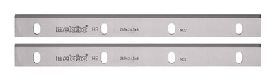 Metabo HC 300 Hobelmesser HSS-18%W 304 x 25 x 3 mm / 4-Langlöcher - 0911060167