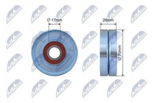 NTY Spannrolle Keilrippenriemen RNK-CH-042 Metall für JEEP CHEROKEE KJ CRD 4x4 4