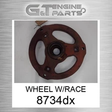 8734DX WHEEL W/RACE fits CASE NEW HOLLAND (Surplus Open Box)