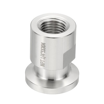 1/2'' TC Tri Clamps Fittings to NPT 1/4 Female Thread 304 Stainless Steel 25.4mm