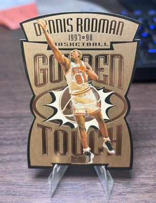 1997-98 SkyBox Premium Dennis Rodman #10 Golden Touch Bulls