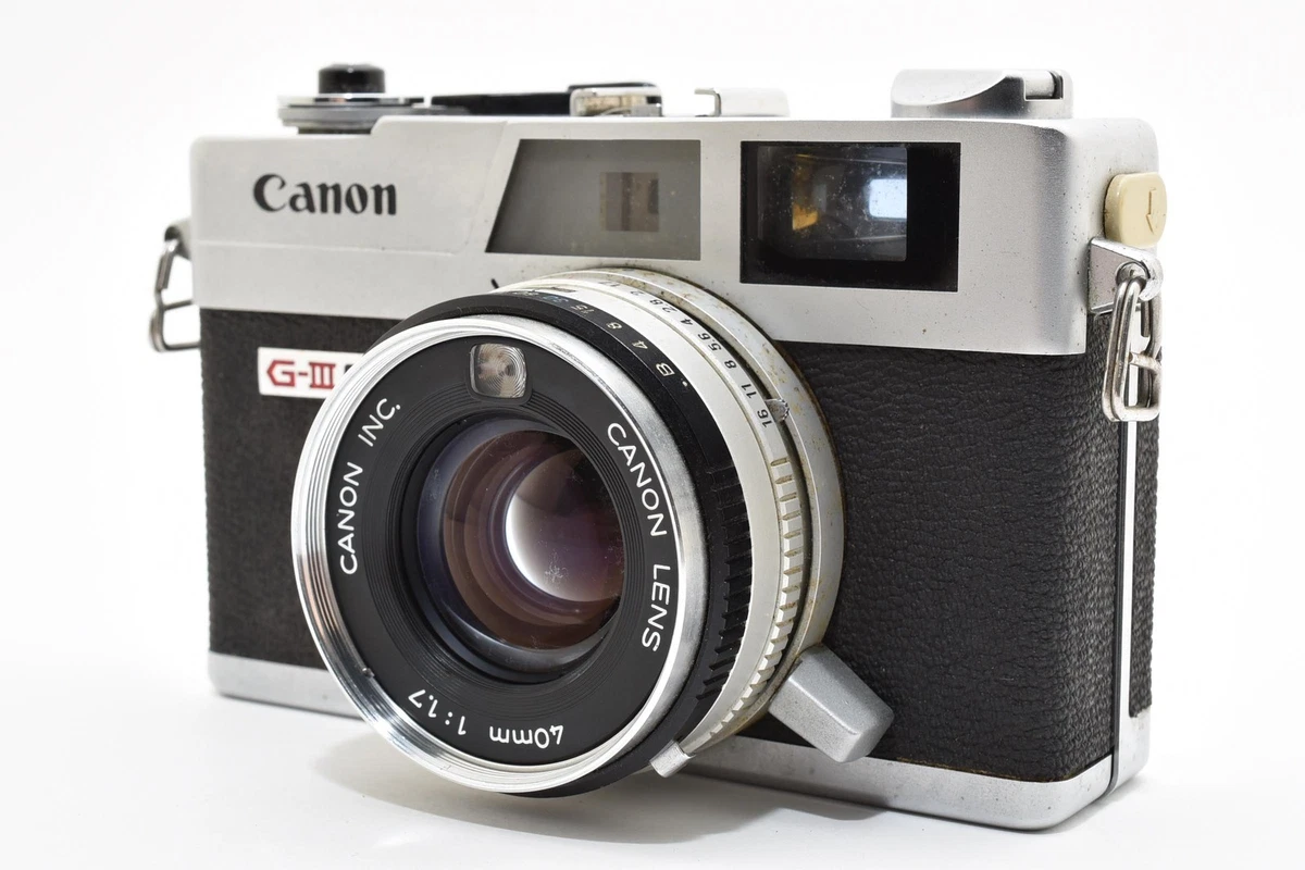 Canon Canonet QL17 GIII Film Cameras for sale - eBay