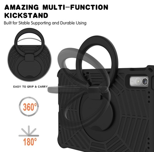 Shockproof Case for Lenovo Tab P11 2nd Gen 2023 (11.5 inch) – 360° black - Picture 4 of 8