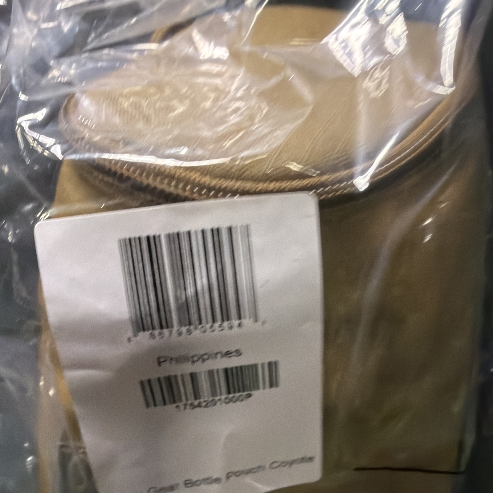 CAMELBAK MAXGEAR WATER BOTTLE CARRIER POUCH COYOTE TAN