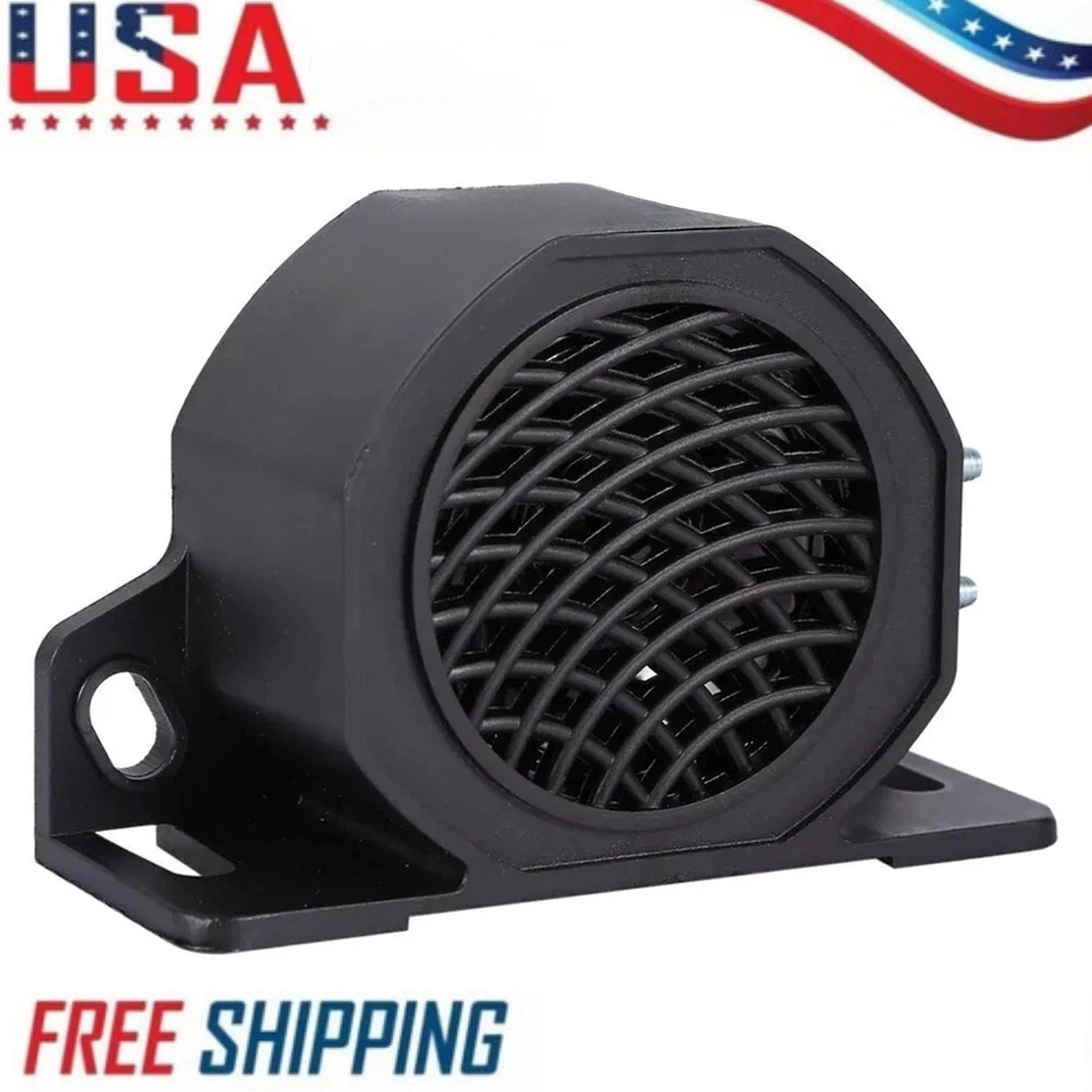 Heavy Duty 110dB Backup Beeper - Universal 12-24V DC Truck Warning Horn Loud New