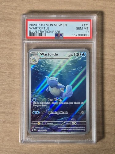 Wartortle 171/165 Sv: Scarlet & Violet 151 Holo PSA 10