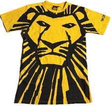 Vintage Disney The Lion King Broadway Musical Simba All Over Print T-Shirt