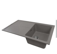 Single Bowl Sink And Tap composite Sink I Bowl kitchen sink 860i Concrete Finish