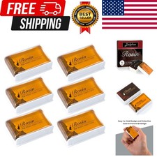 Rosin, Violin Rosin 6 Pack Cello Viola Rosin for Violin Bow, Light Low Dust Re