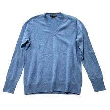 State Cashmere Womens Large 100% Cashmere V Neck Sweater