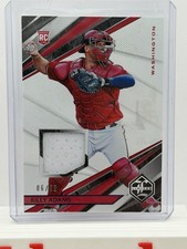 2022 Panini Chronicles Limited Swatches Riley Adams RC Rookie Nationals /99