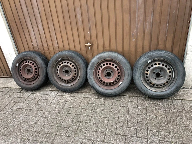 4xkomplette Winterreifen+Felgen 175/65R14 82T für Honda Jazz,Civic,City,CR-X,Fit - Bild 2 von 4