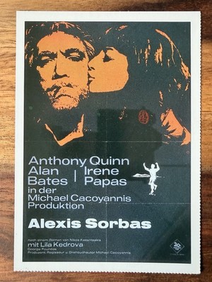 Alexis Sorbas  | 1964 | Cinema Filmplakatkarte