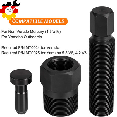 Flywheel Puller Flywheel Removal Tool (1.5'' x16) for Mercury, Yamaha Outboard