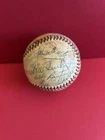 1953 Milwaukee Braves 10 Player Autograph Signed ONL Baseball. JSA