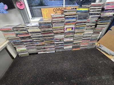 HUGE BULK RESALE LOT! * 415 MUSIC CD's * ROCK - RAP - R&B - COUNTRY * PLUS BONUS