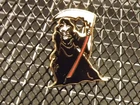 "GRIM REAPER-WARRIOR" FREE SHIP Lapel Pin Enamel GUARANTEED FOR LIFE