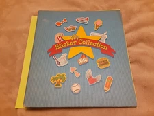 RARE! Hallmark "My Sticker Collection"  sticker album binder