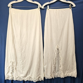 60s 70s Vintage Half Slip Lot~8~KAYSER & More~Mixed Sizes~#2