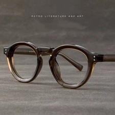 Japanese Vintage Round Reading Glasses Retro Readers Men Women Eyeglasses Frame