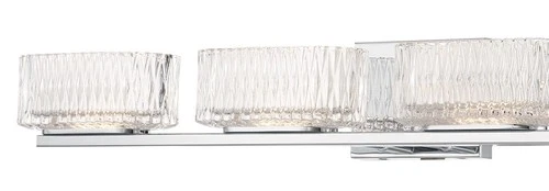 Minka Lavery 2004-L Sparren 4 Light 36"W LED Vanity Light - Chrome - Picture 3 of 3