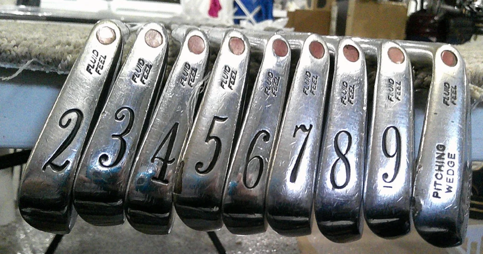 1969 Wilson Staff Dynapower Bullet Back Irons 2-PW Stiff - Image 4 of 4