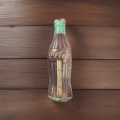 Vintage Original Coca Cola Thermometer Coke Collectible 16.5 x 5 Totally Cool